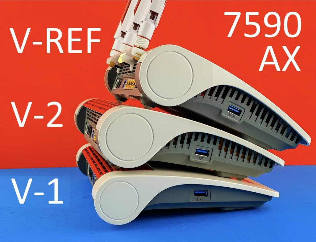 Details zu den Versionen der FRITZ!Box 7590 AX FriXtender