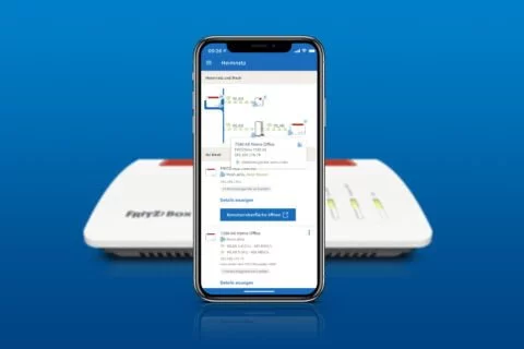MyFritz!App auf Smartphone