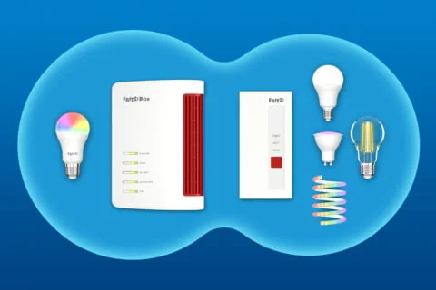 Darstellung FRITZ!Smart Gateway und Smart-Geräte