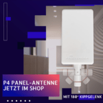 Neu im Shop: Die P4 Panel-Antenne