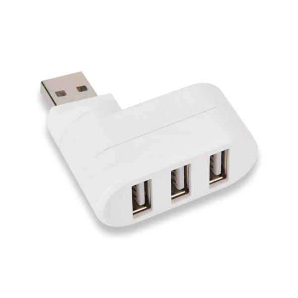 USB-Hub 2.0 - 3-Ports 180°-Drehgelenk